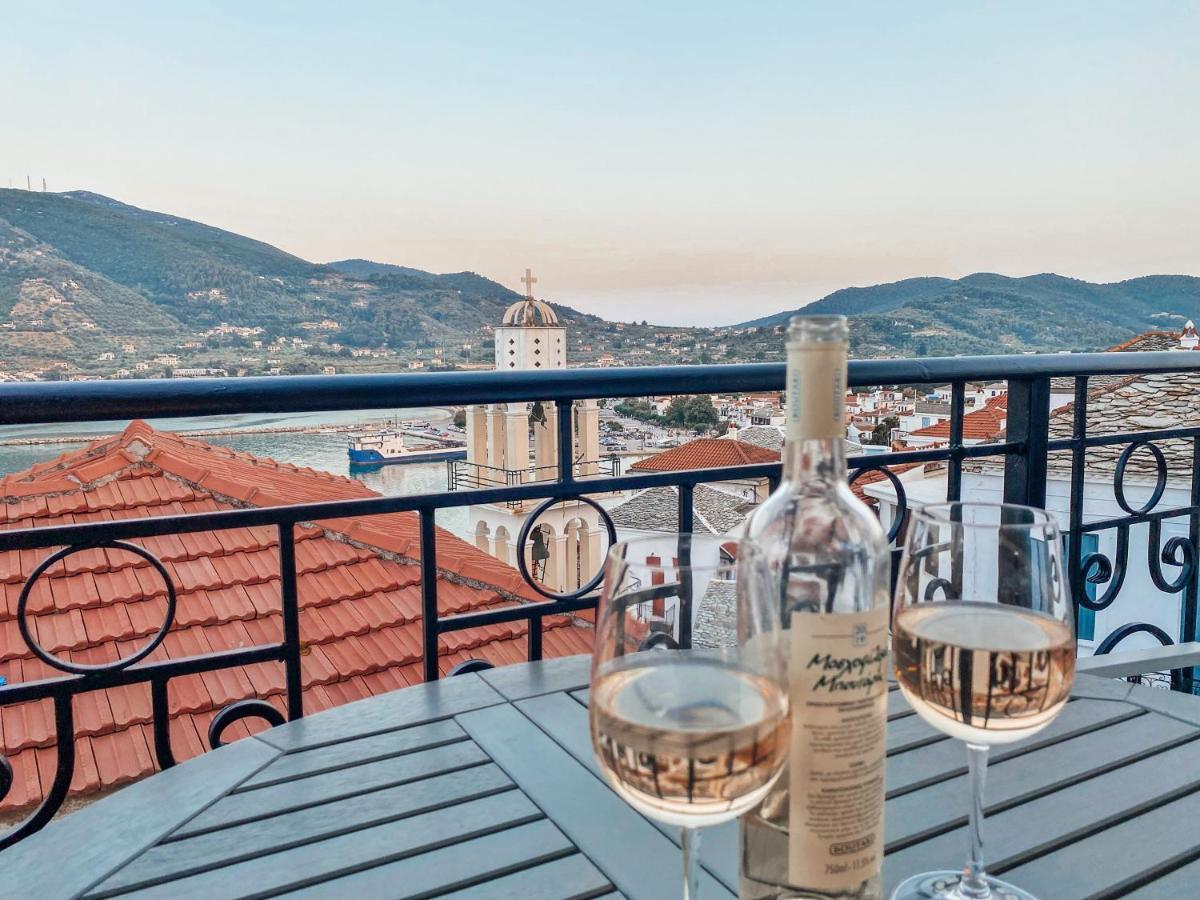Evageliasvilla Sea View Skopelos Town Exterior foto