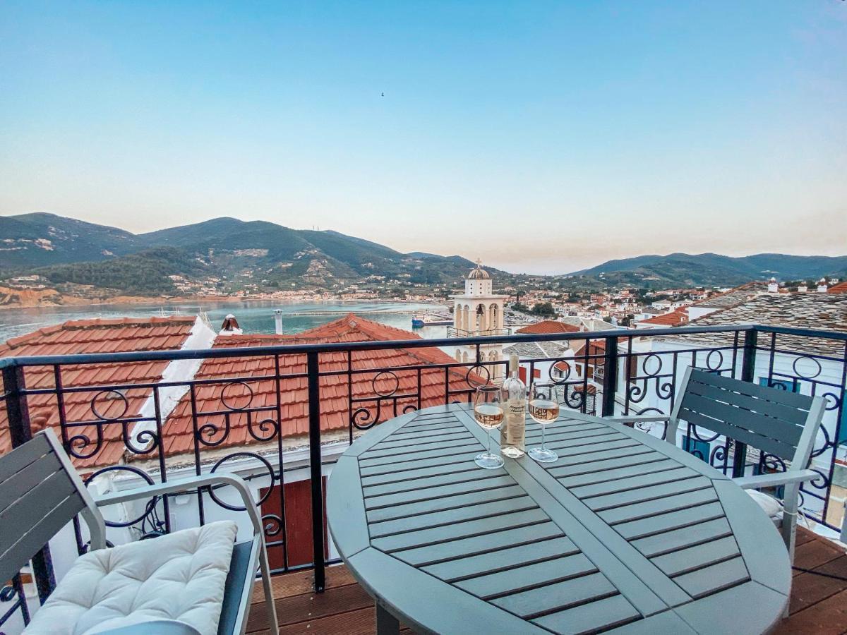 Evageliasvilla Sea View Skopelos Town Exterior foto