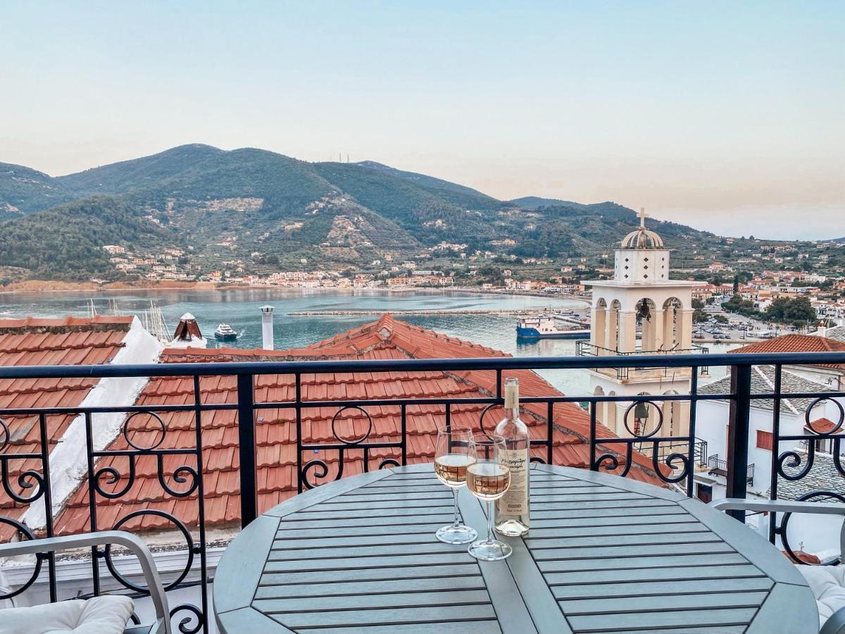 Evageliasvilla Sea View Skopelos Town Exterior foto