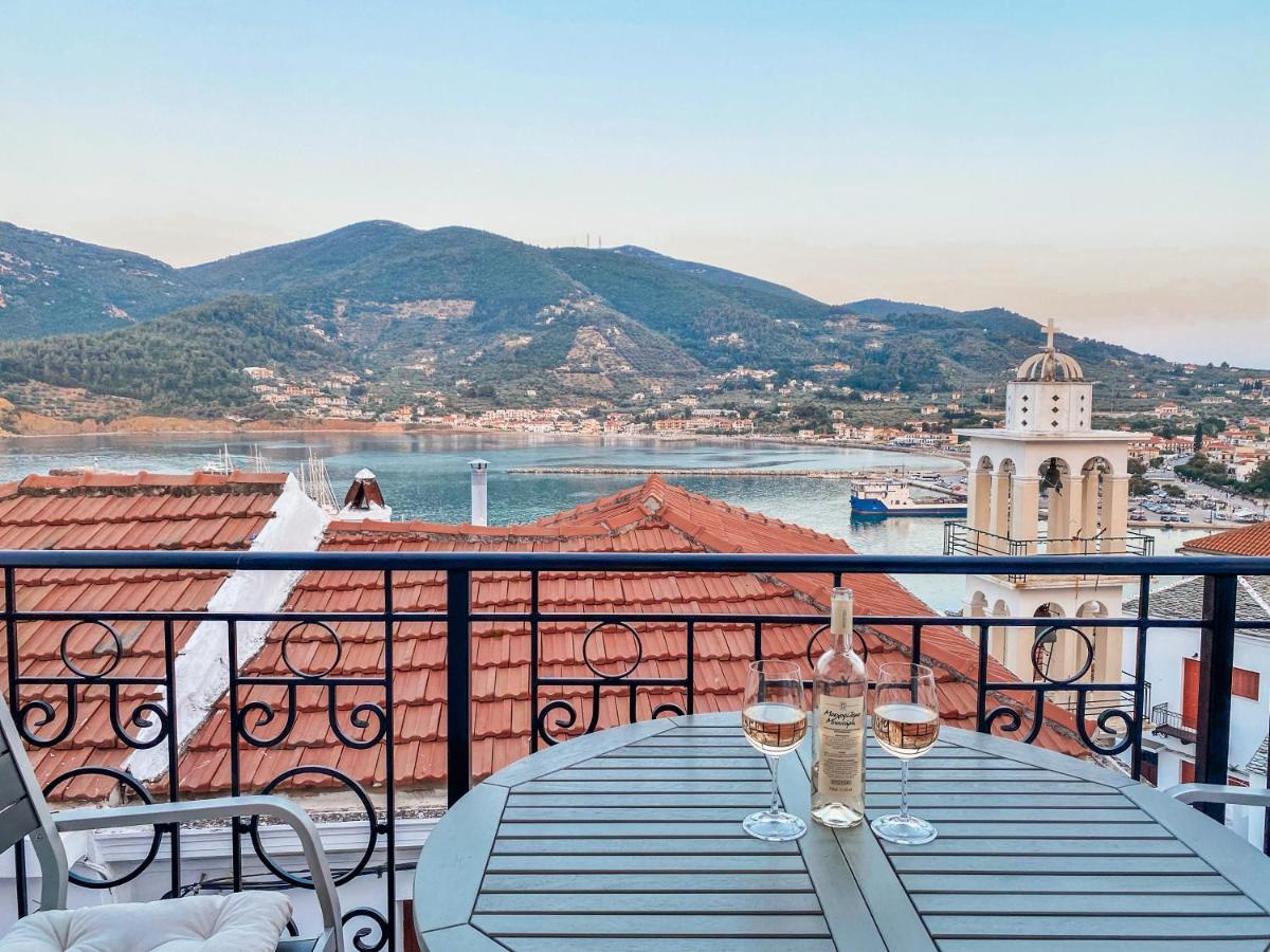 Evageliasvilla Sea View Skopelos Town Exterior foto
