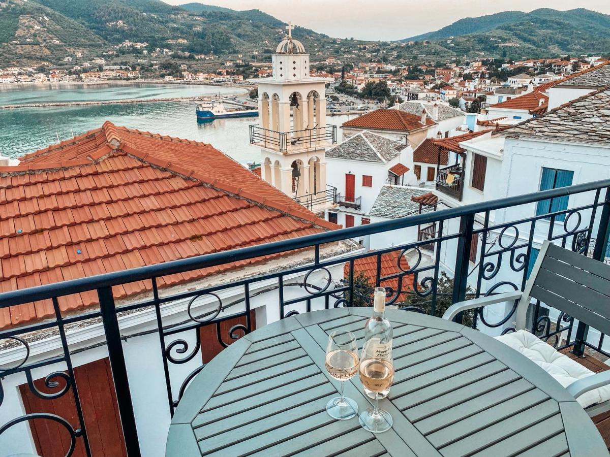 Evageliasvilla Sea View Skopelos Town Exterior foto